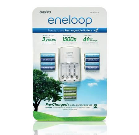 Sanyo unveils advanced Eneloop rechargeable batteries with 500 more ...