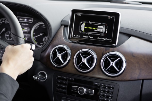 Mercedes-Benz B-Klasse Electric Drive – Interieur mit Energief