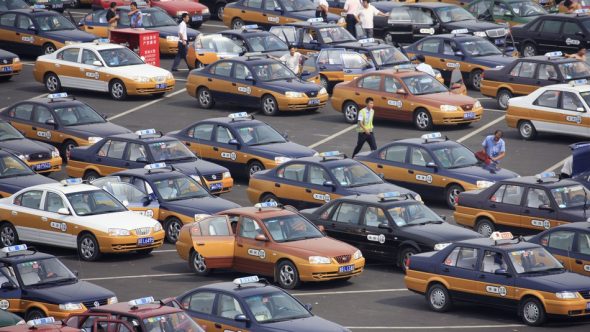 taxis to be replaced by electric cars